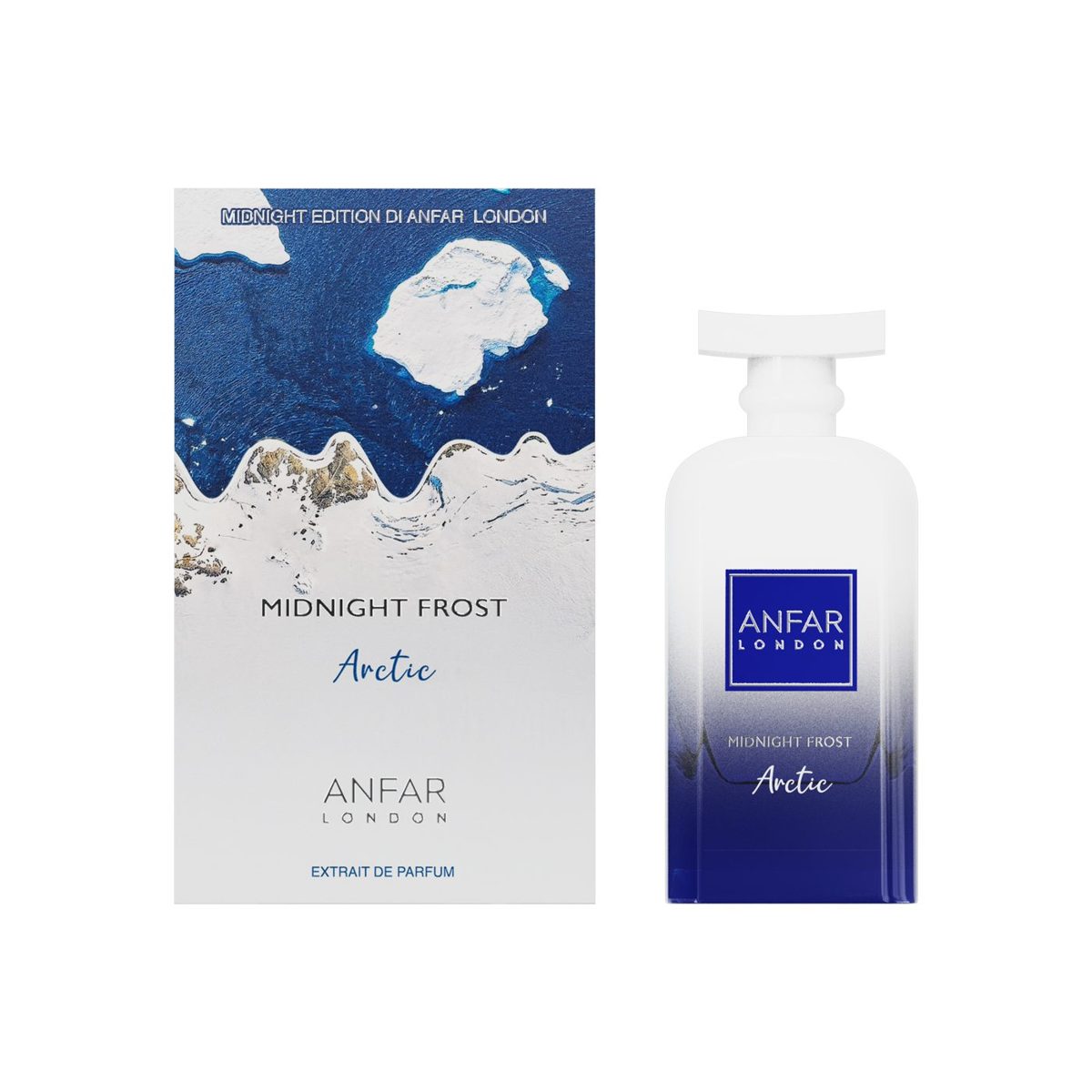 Midnight Frost Arctic Extrait de Parfum bottle and box