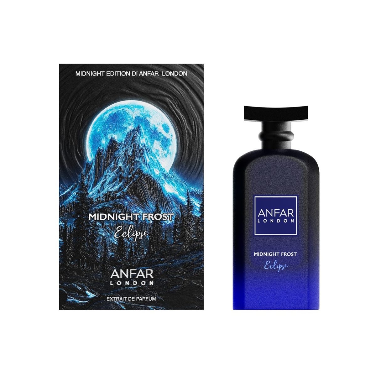 Midnight Frost Eclipse Extrait de Parfum bottle and box